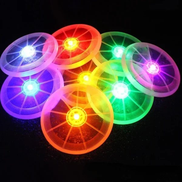 Luminous LED Flying Disk for Dogs