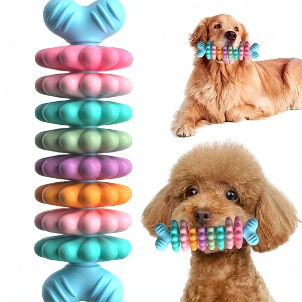 2PCS/SET Dog Bone Chew Toy