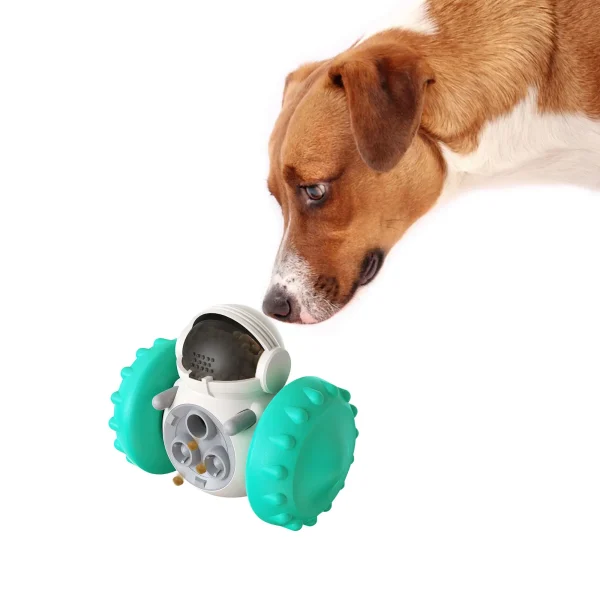Interactive 360° Rotating Food Dispensing Wheel