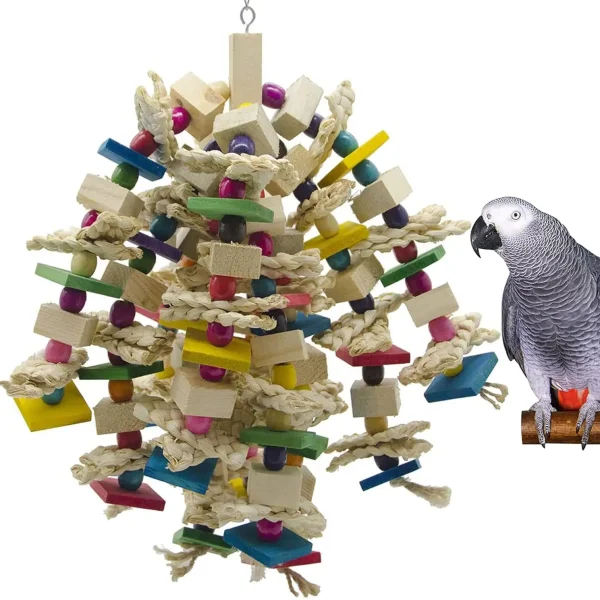 Large Parrot Chew Toy