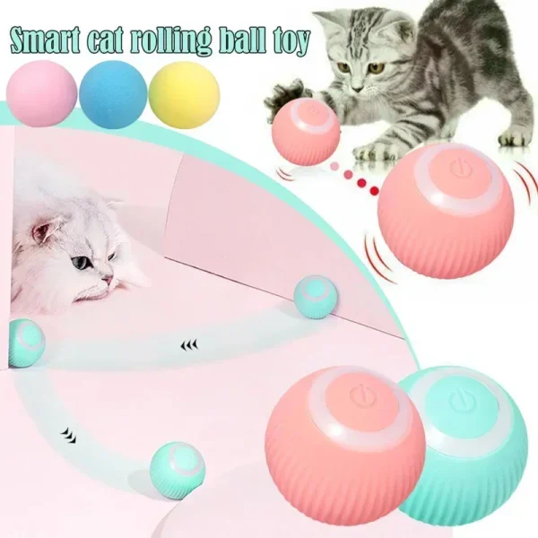 Interactive Electric Rolling Ball Toy