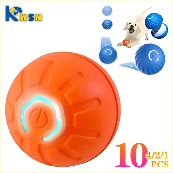 1-10PCS Interactive Electronic Dog Ball
